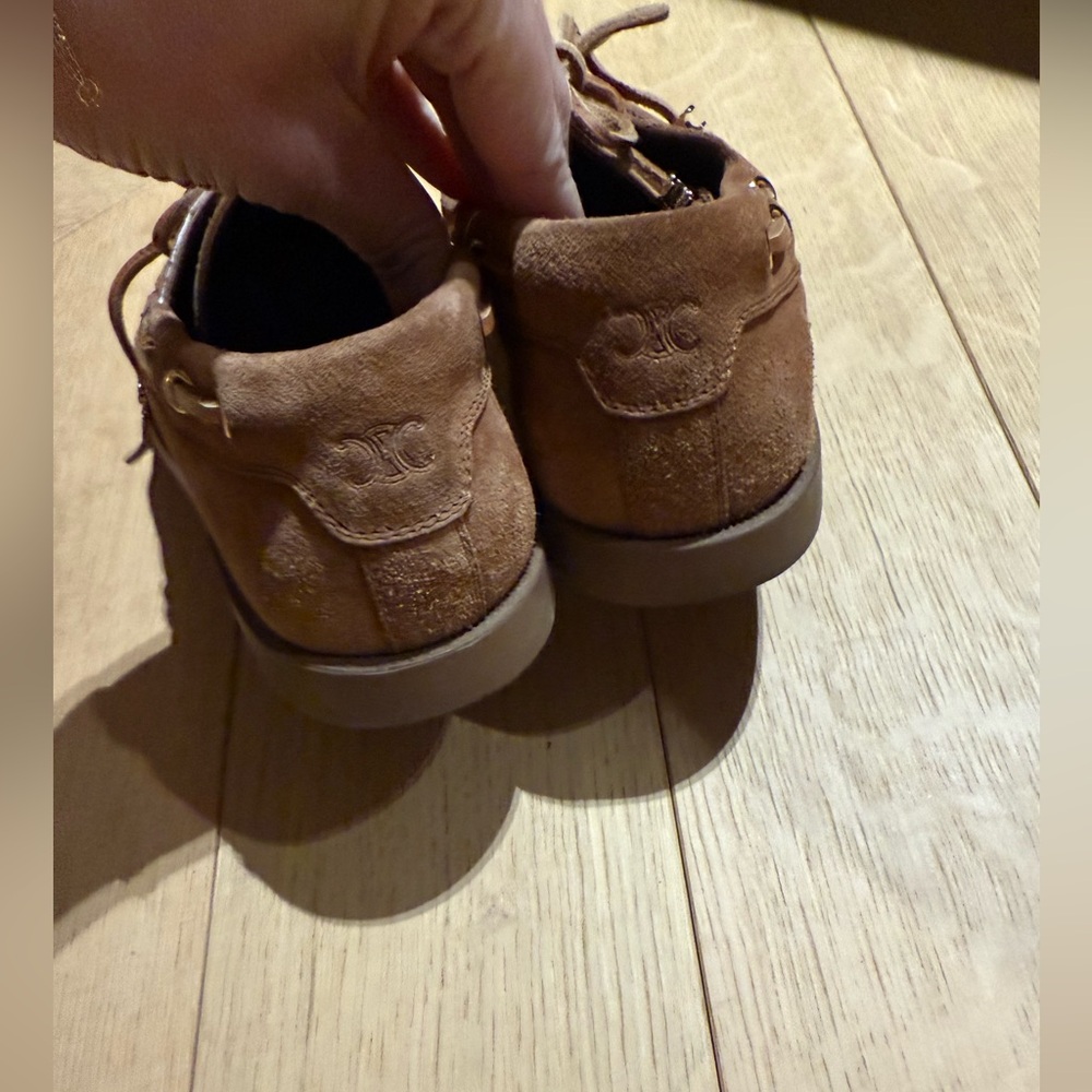 CELINE BATEAU SUEDE LOAFER - Picture 5 of 6